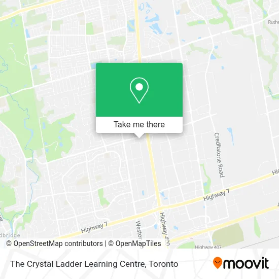 The Crystal Ladder Learning Centre map