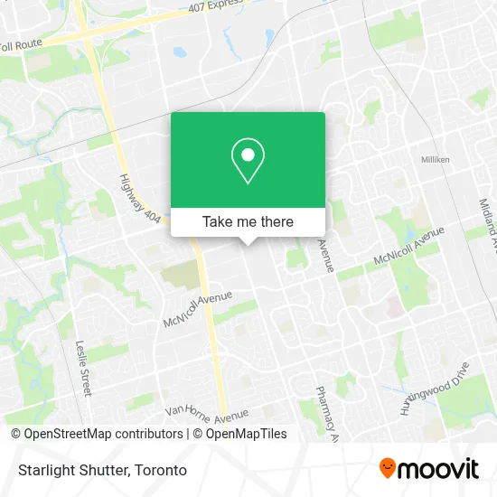 Starlight Shutter map