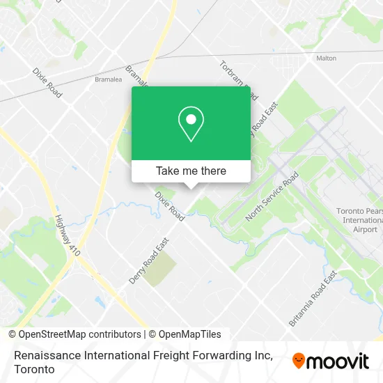 Renaissance International Freight Forwarding Inc map