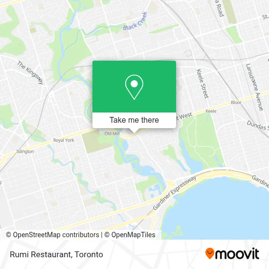 Rumi Restaurant plan