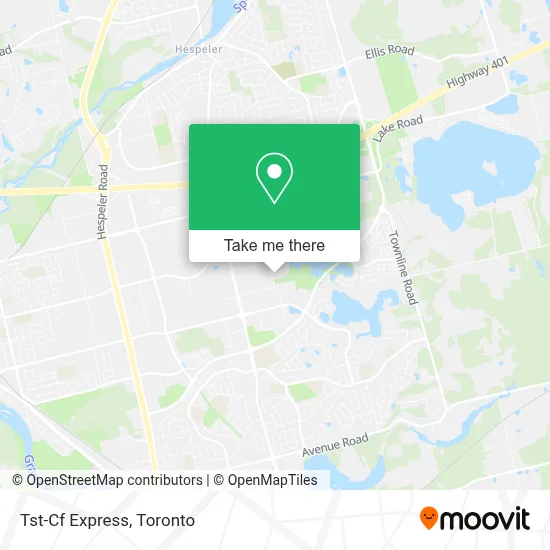 Tst-Cf Express map