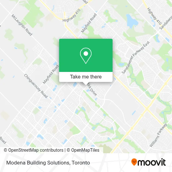 Modena Building Solutions plan