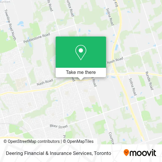 Deering Financial & Insurance Services map