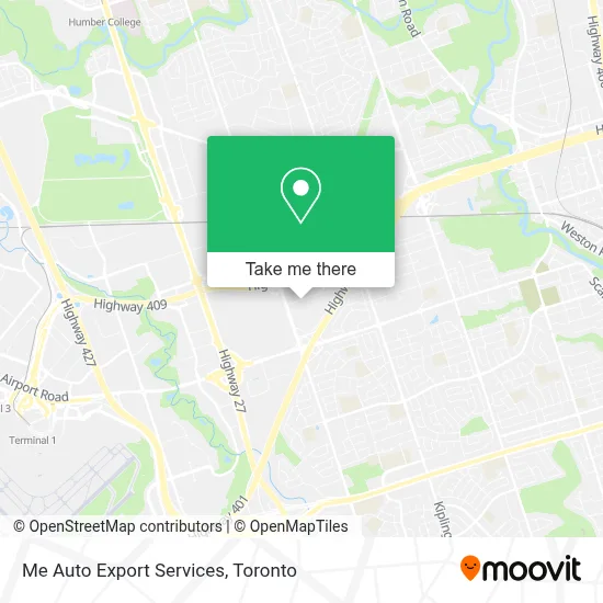 Me Auto Export Services map