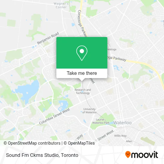 Sound Fm Ckms Studio map