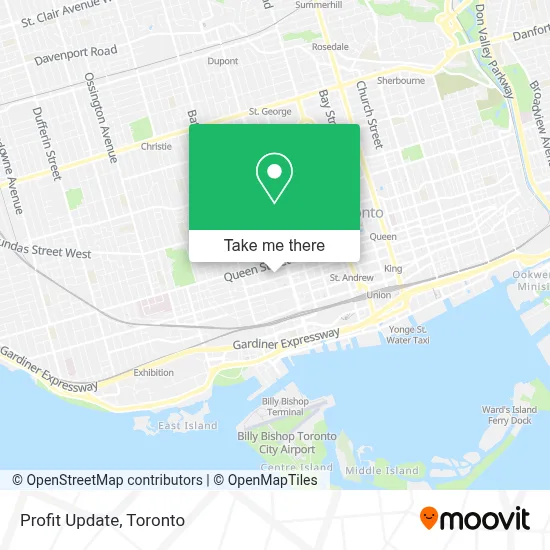 Profit Update map