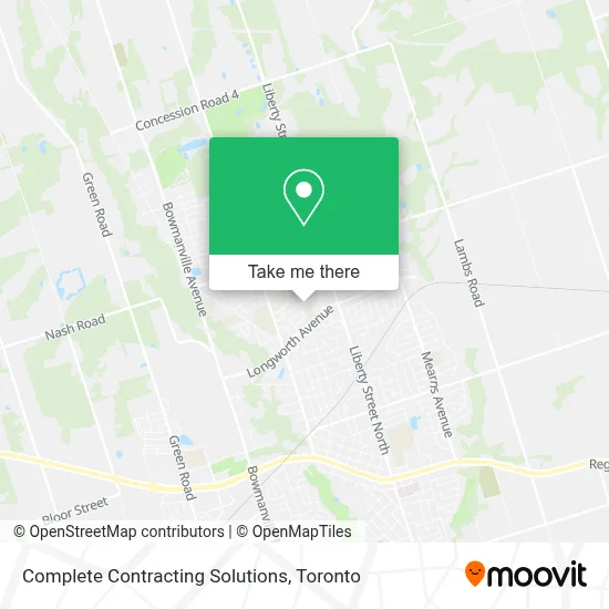 Complete Contracting Solutions map