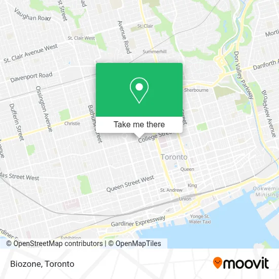 Biozone map