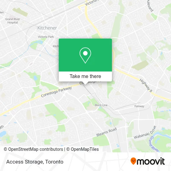 Access Storage map