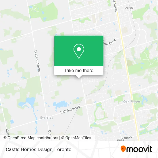 Castle Homes Design map