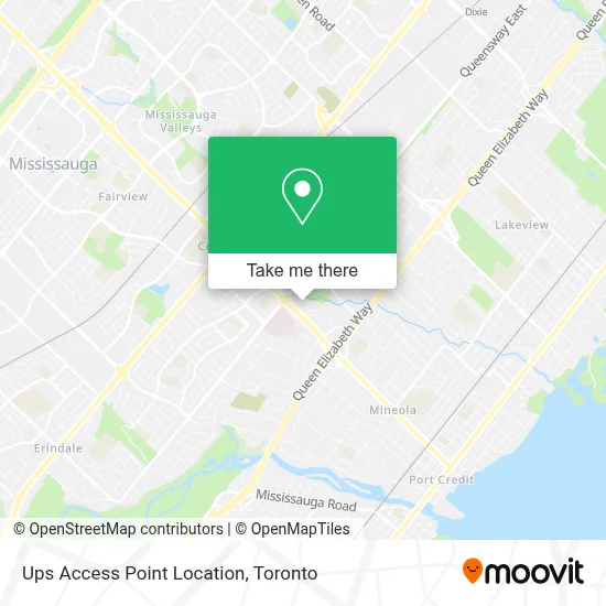 Ups Access Point Location plan
