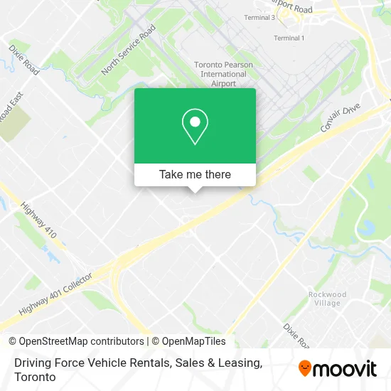 Driving Force Vehicle Rentals, Sales & Leasing map