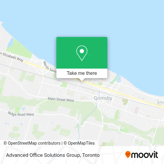 Advanced Office Solutions Group map