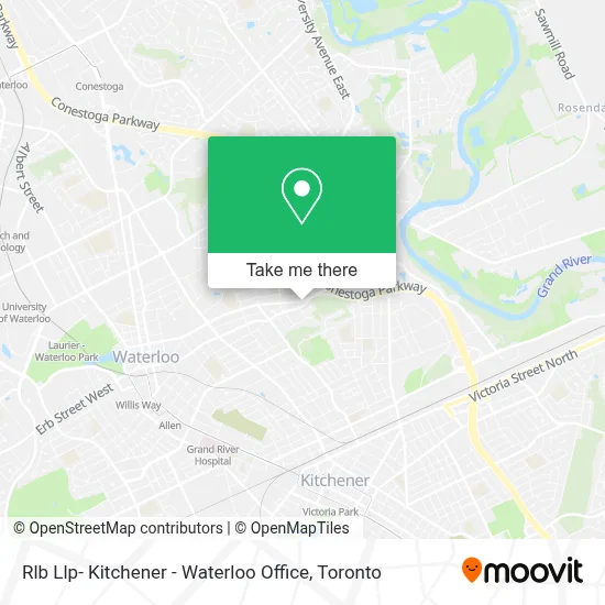 Rlb Llp- Kitchener - Waterloo Office plan