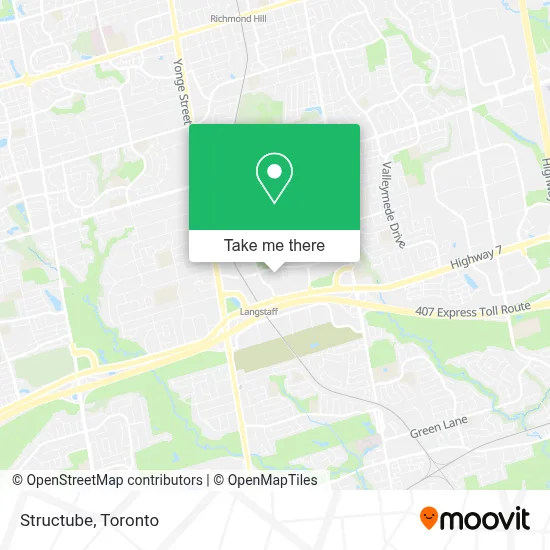 Structube map
