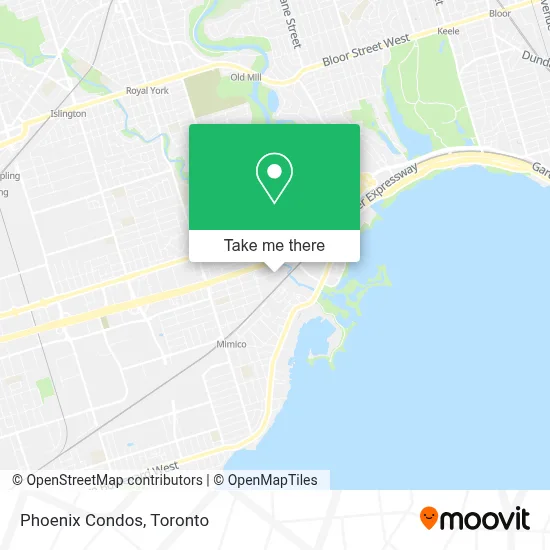 Phoenix Condos map