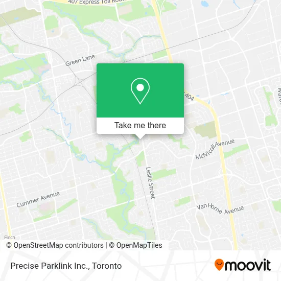 Precise Parklink Inc. map