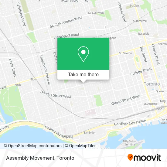 Assembly Movement map