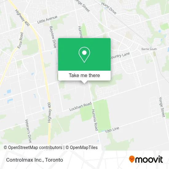 Controlmax Inc. map