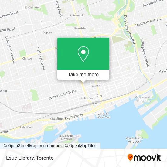 Lsuc Library map
