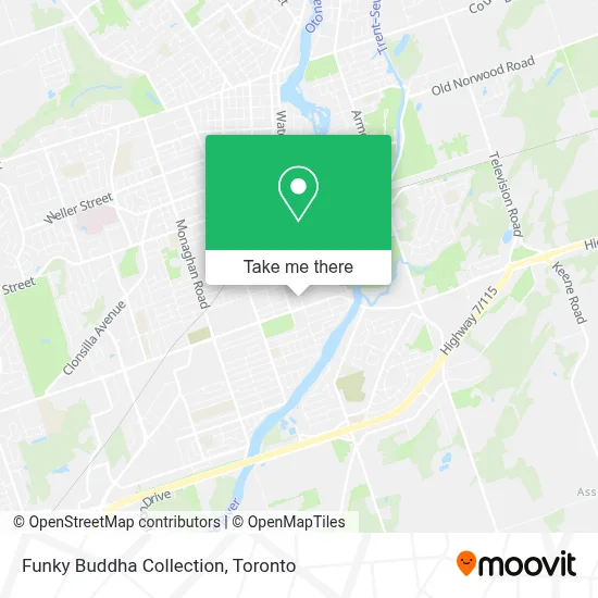 Funky Buddha Collection map