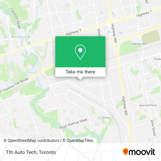 Tth Auto Tech map