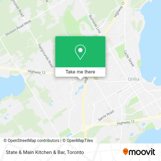 State & Main Kitchen & Bar map