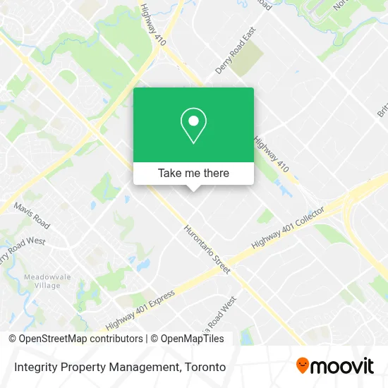 Integrity Property Management map