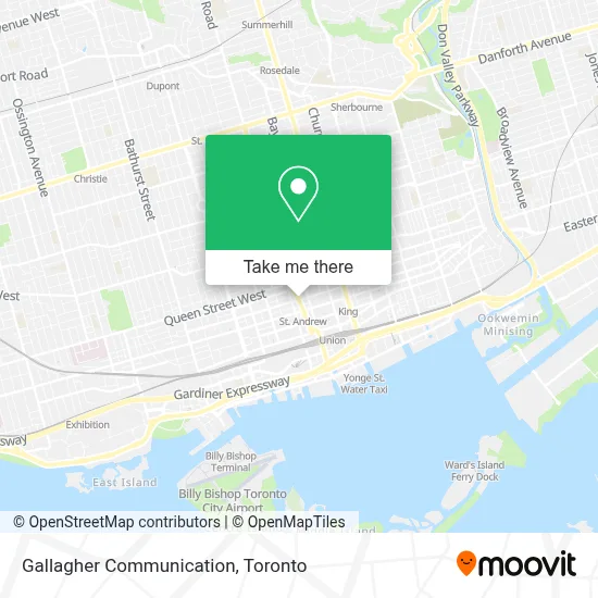 Gallagher Communication map