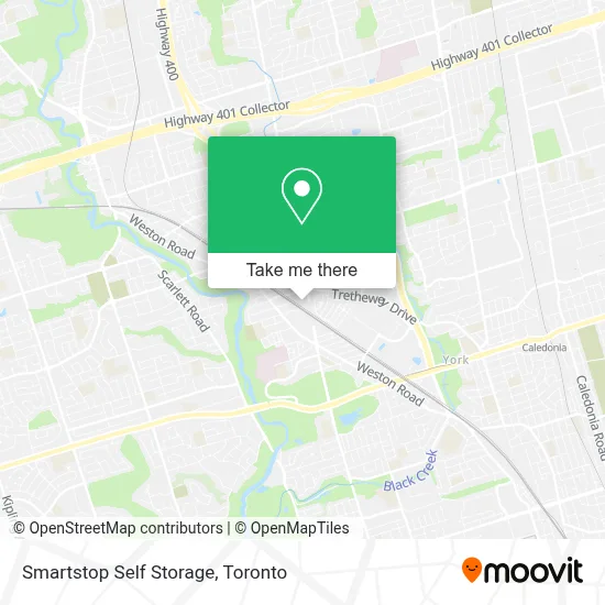 Smartstop Self Storage map