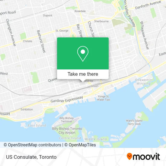 Us Consulate map