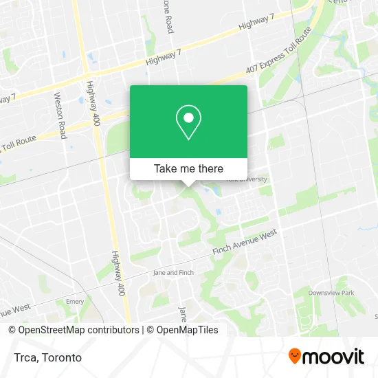 Trca map