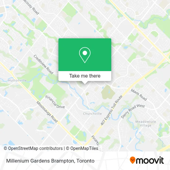 Millenium Gardens Brampton plan