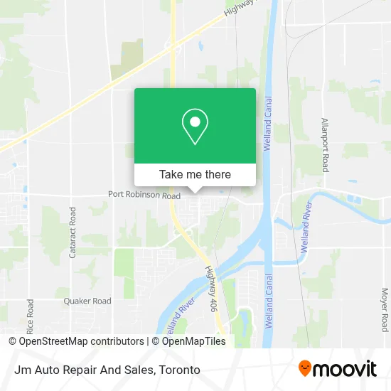 Jm Auto Repair And Sales map