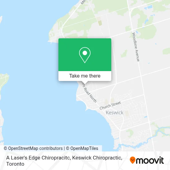 A Laser's Edge Chiropracitc, Keswick Chiropractic map
