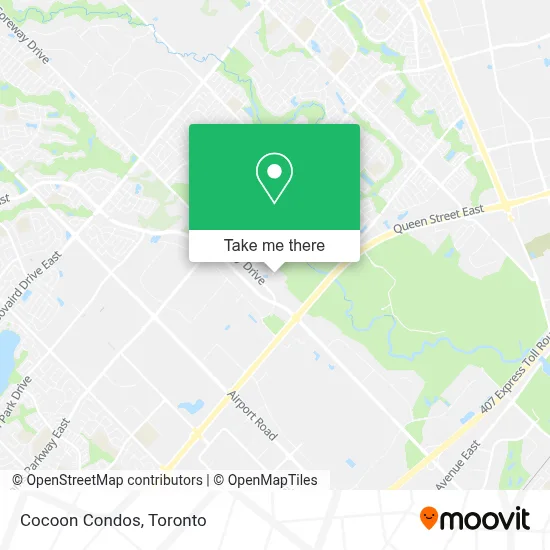 Cocoon Condos map