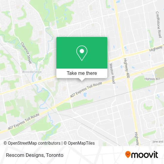 Rescom Designs map