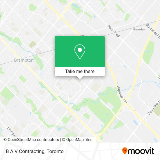 B A V Contracting map
