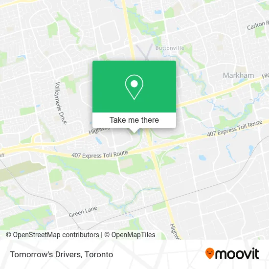 Tomorrow's Drivers map