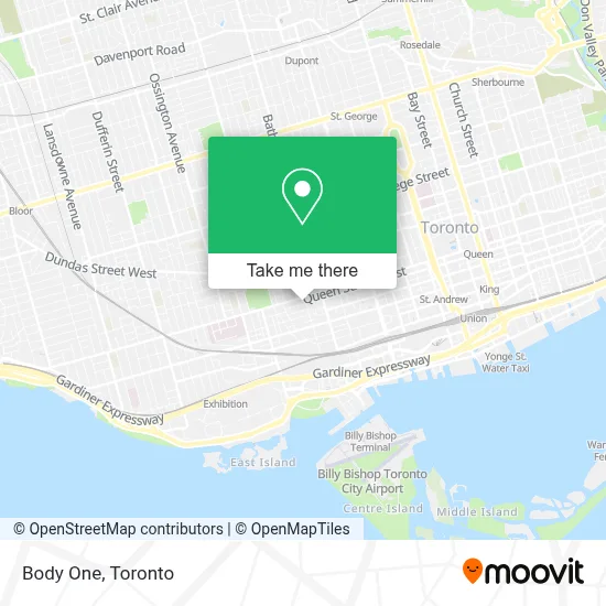 Body One map