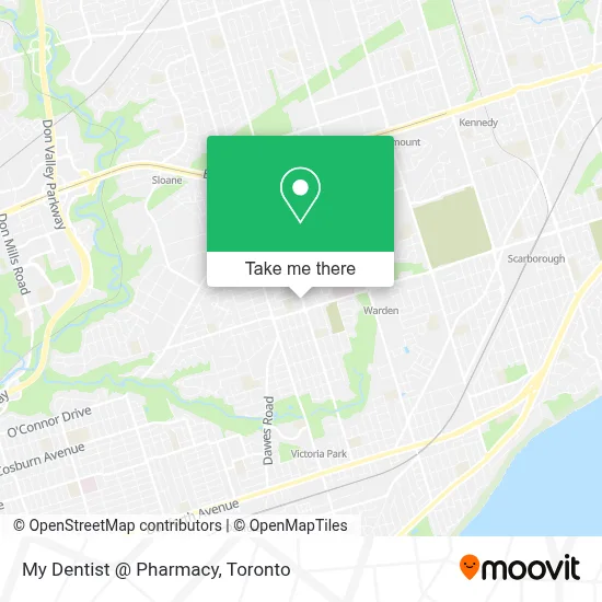 My Dentist @ Pharmacy map