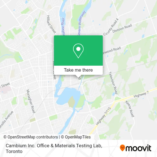 Cambium Inc. Office & Materials Testing Lab map
