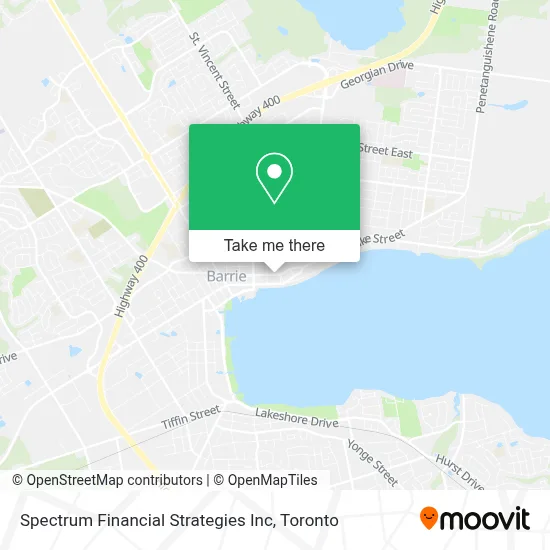 Spectrum Financial Strategies Inc map