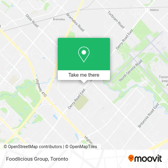 Foodlicious Group map