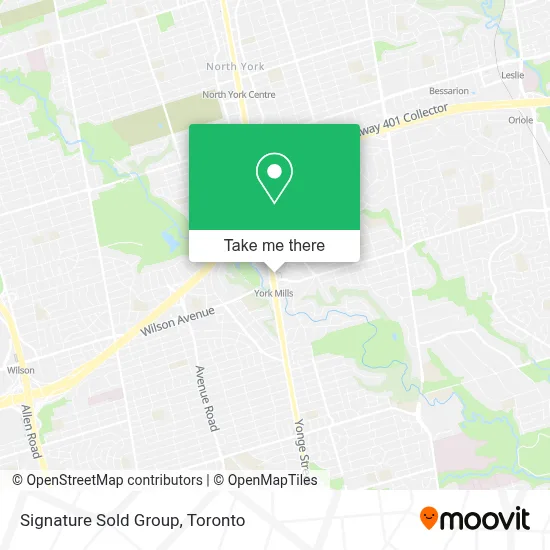 Signature Sold Group map