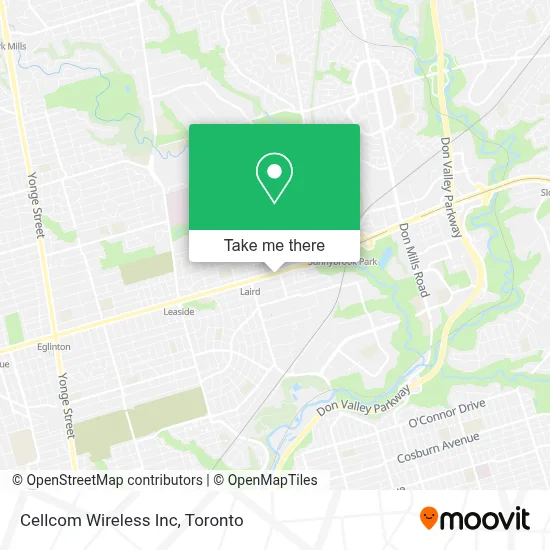 Cellcom Wireless Inc map