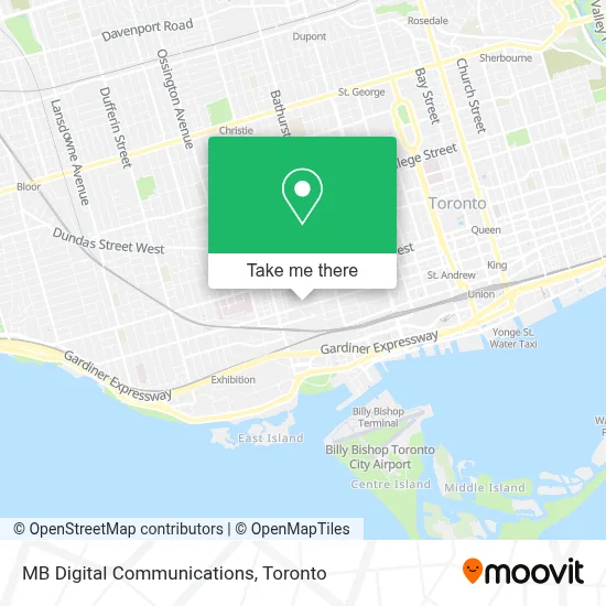 MB Digital Communications map