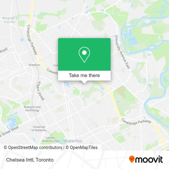 Chelsea Intl map