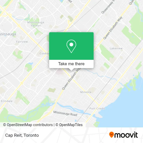 Cap Reit map