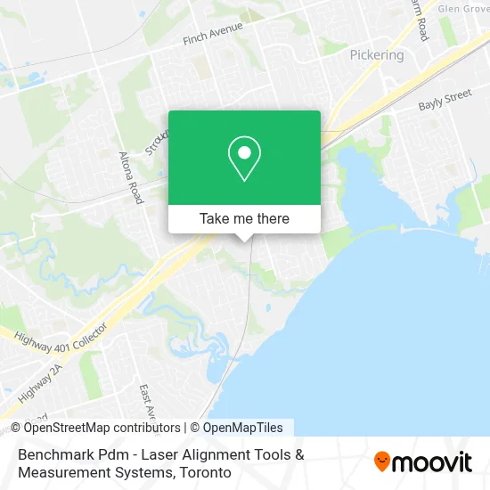 Benchmark Pdm - Laser Alignment Tools & Measurement Systems map
